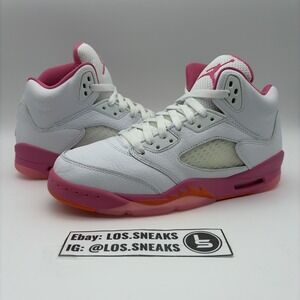 Size 6.5Y (GS) - Jordan 5 Retro Mid Pinksicle (440892-168)